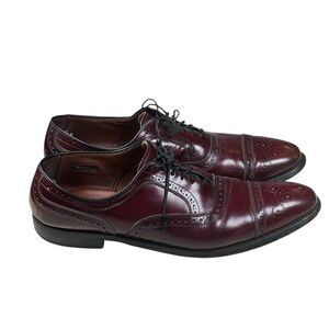 Allen Edmonds Burgundy Oxfords